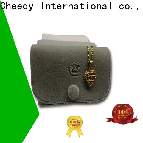 Cheedy price custom jewelry bags with logo supply for necklace 1