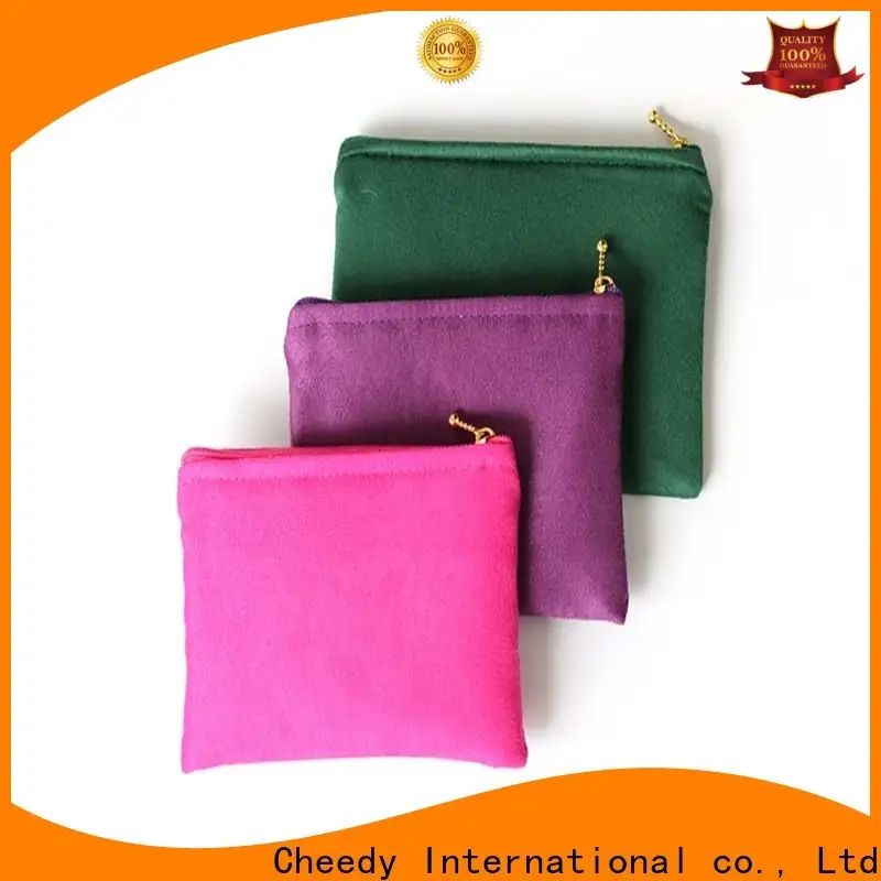 Custom black velvet pouches wholesale jewellery company for watch 1