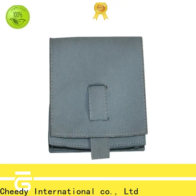 Cheedy High-quality large velvet bags pouches for business for watch 1