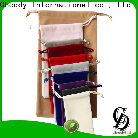 Cheedy jewelry velvet gift bags wholesale suppliers for watch 1