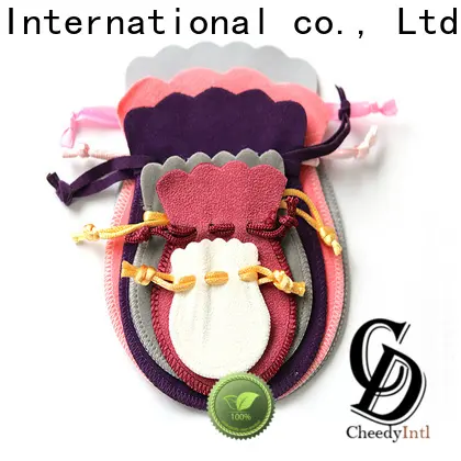Cheedy packaging velvet packaging bags manufacturers for watch 1