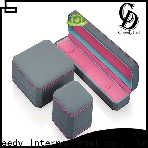 Cheedy Top custom ring boxes wholesale for business for watch 1