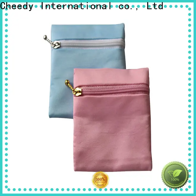 Cheedy packaging silk bags for hair extensions manufacturers for jewelry 1