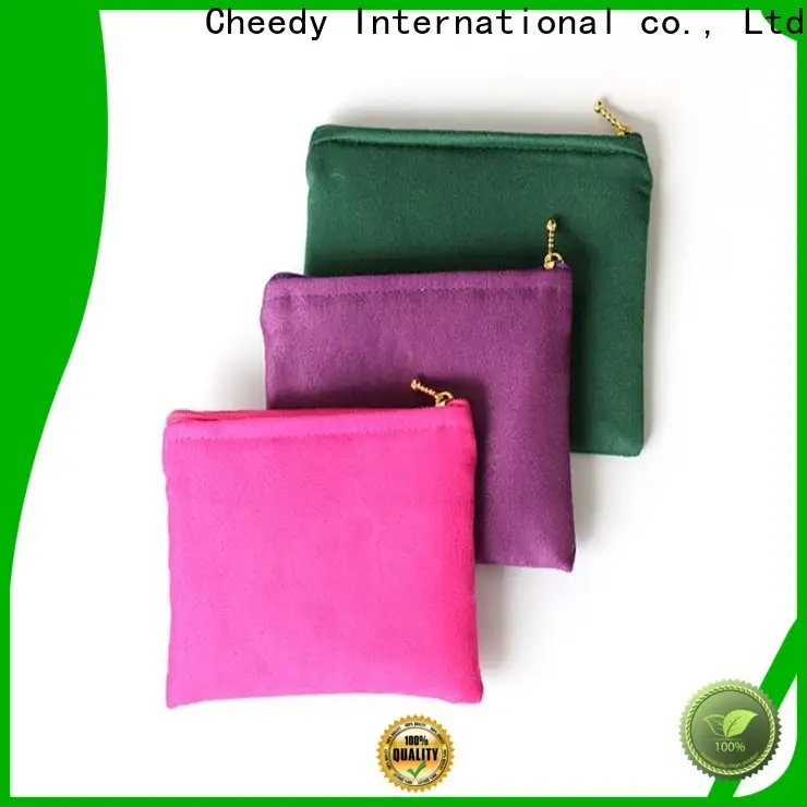Cheedy High-quality cheap suede bags factory for jewelry 1