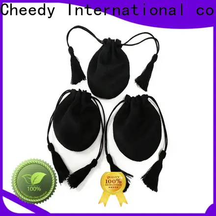 Cheedy packaging suede jewelry pouch for business for jewelry 1