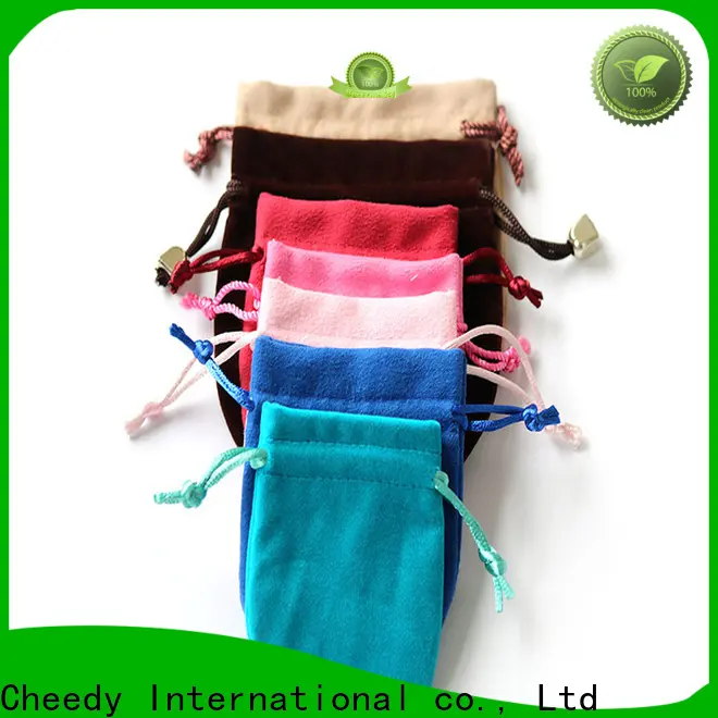 Cheedy Top cheap velvet pouches for business for watch 1
