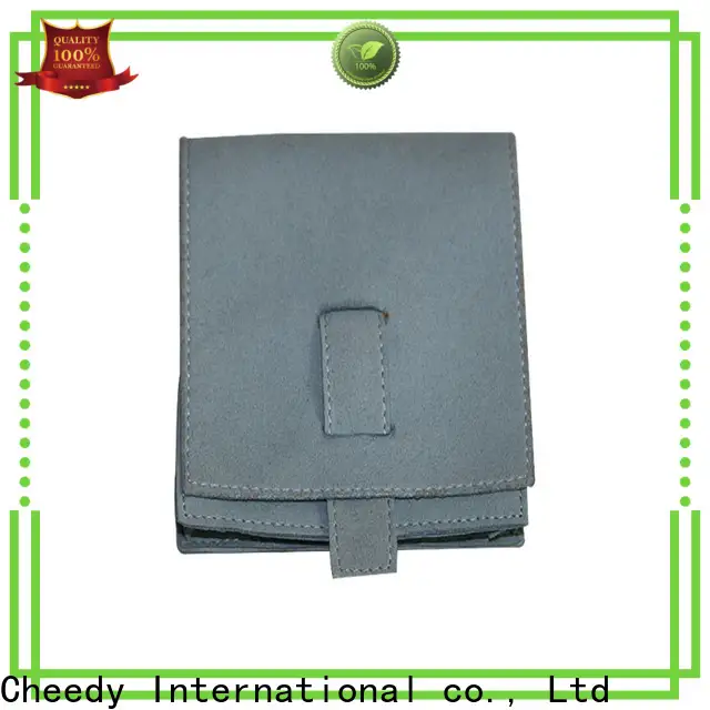 Cheedy packaging custom printed jewelry pouches for business for necklace 1