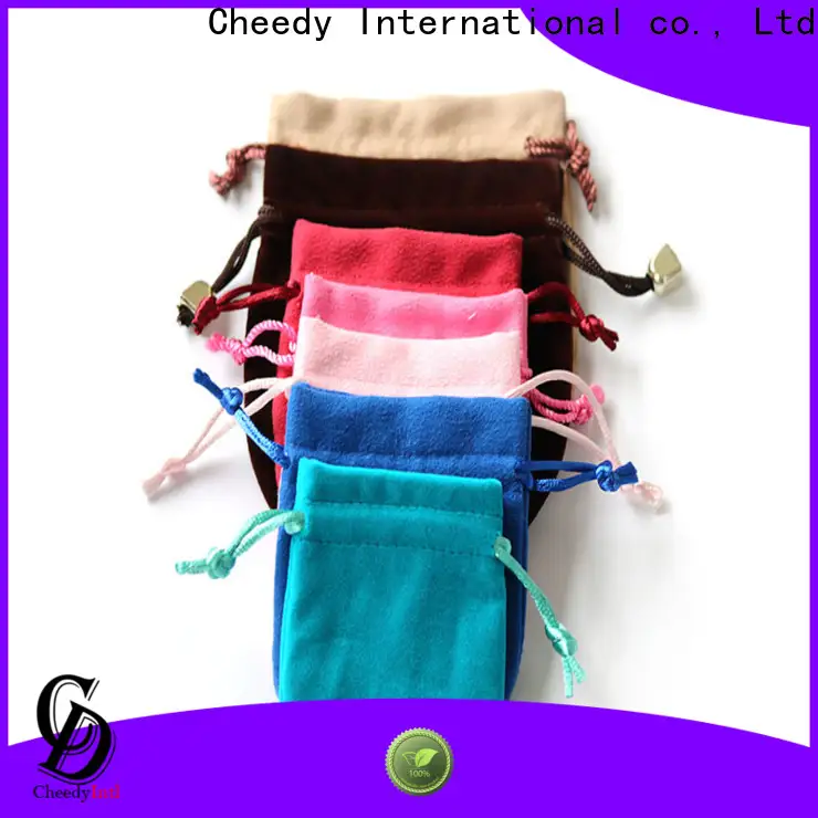 New velvet gift pouch velvet for business for jewelry 1