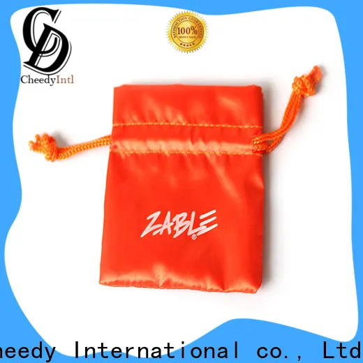 Cheedy New red velvet drawstring bag manufacturers for watch 1