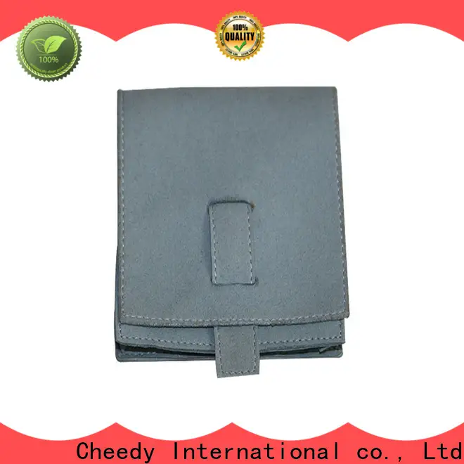 Cheedy faux custom jewelry pouches suppliers for watch 1