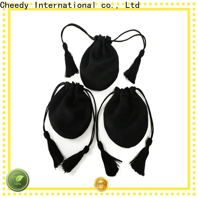 Wholesale black velvet bags wholesale suede company for watch 1