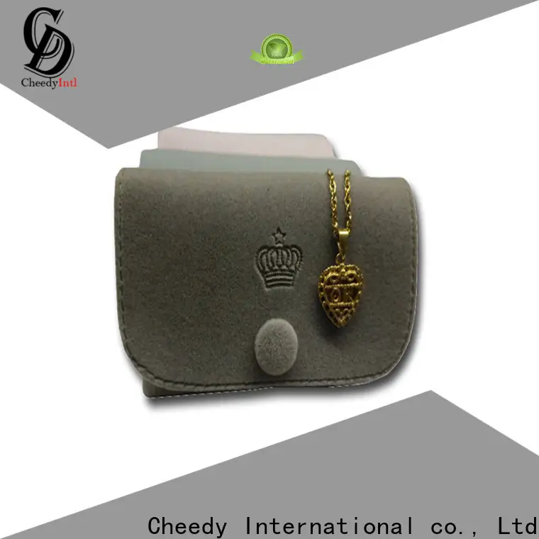 Cheedy High-quality velvet gift bags wholesale supply for ring 1