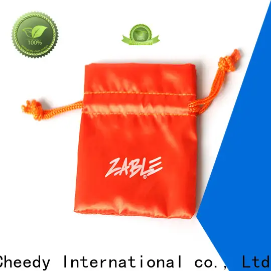Cheedy jewelry silk pouch bag factory for ring 1