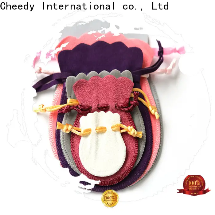 Cheedy jewellery velvet bag manufacturers for watch 1