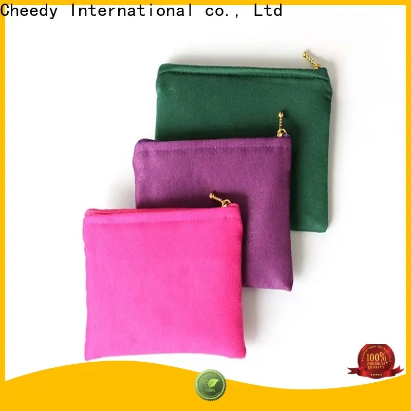 Cheedy suede suede watch pouch supply for watch 1
