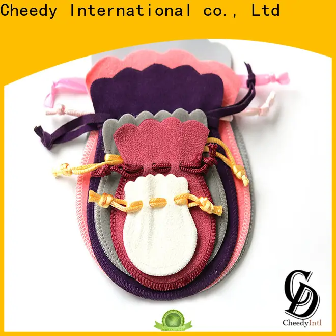 Cheedy Top velvet box packaging supply for necklace 1