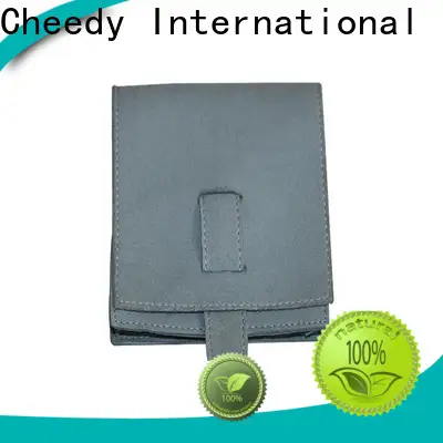 Top black suede pouch pouches suppliers for ring 1