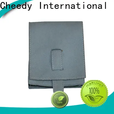 Top black suede pouch pouches suppliers for ring 1