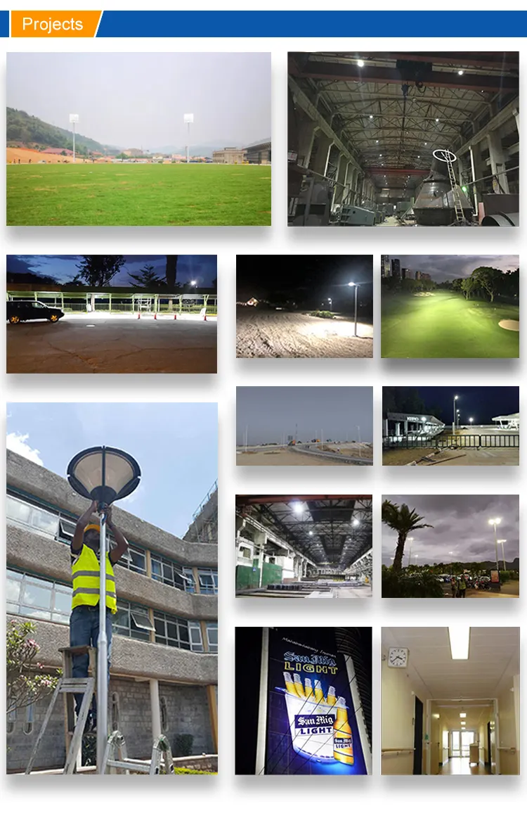CHZ led flood light price suppliers for lighting project1 6
