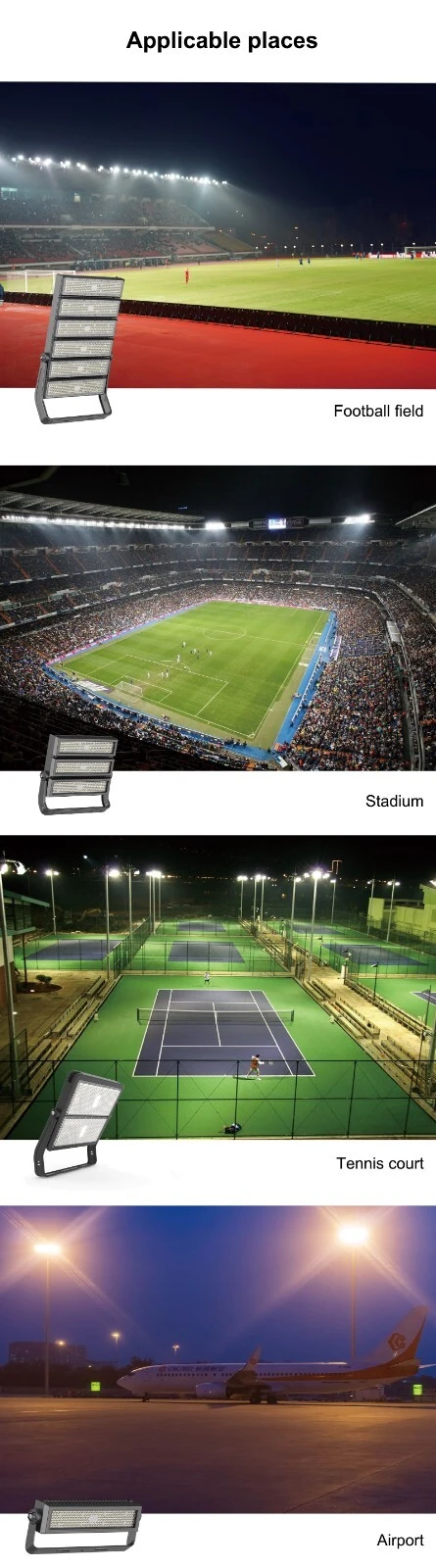CHZ Lighting led port light factory price used in tower cranes 9