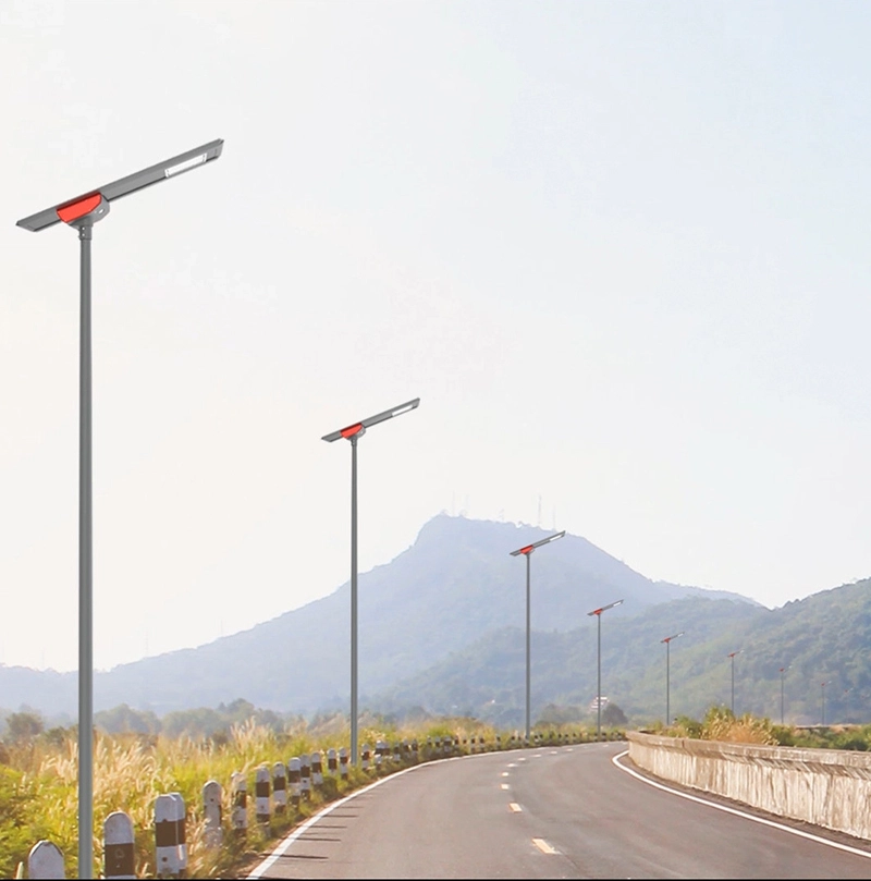 Iluminação solar CHZ-IST7 externa tudo em uma luz de rua LED solar 1