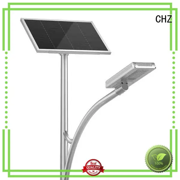CHZ solar powered street lights factory price school 1
