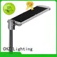 CHZ rohs approved solar powered led pole lights streets 1