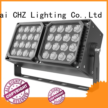 CHZ flood lighting maker building facade and public corridor 1
