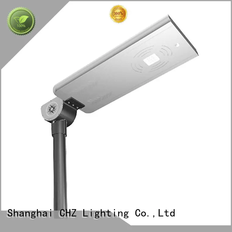 CHZ smart control solar street light products park road 1