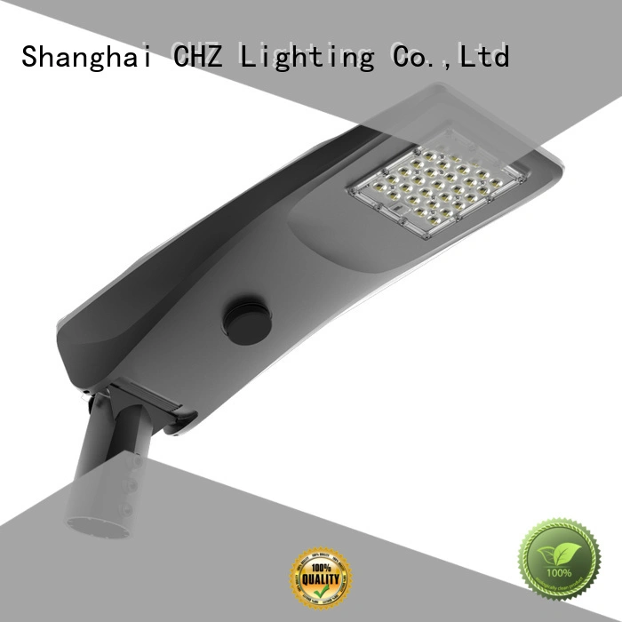 CHZ solar panel street light manufacturer park road 1