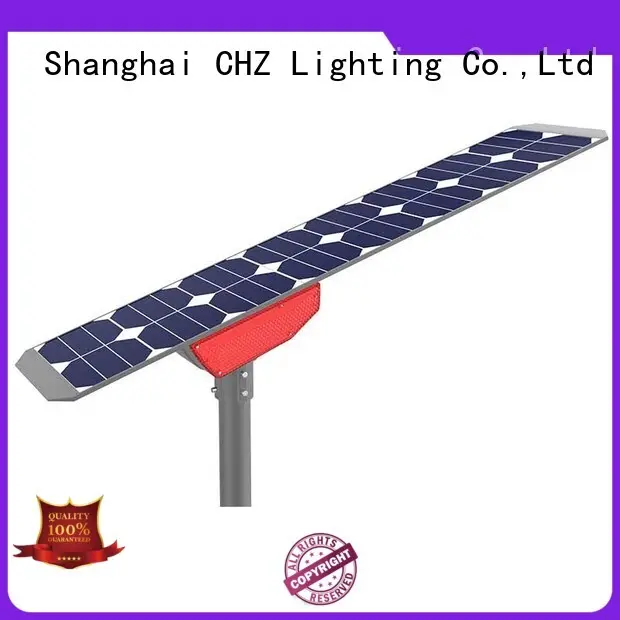 CHZ rohs approved led street light solar powered wholesale bulk production 1