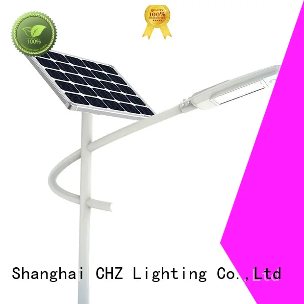 CHZ efficient outdoor solar street lights best manufacturer bulk buy 1