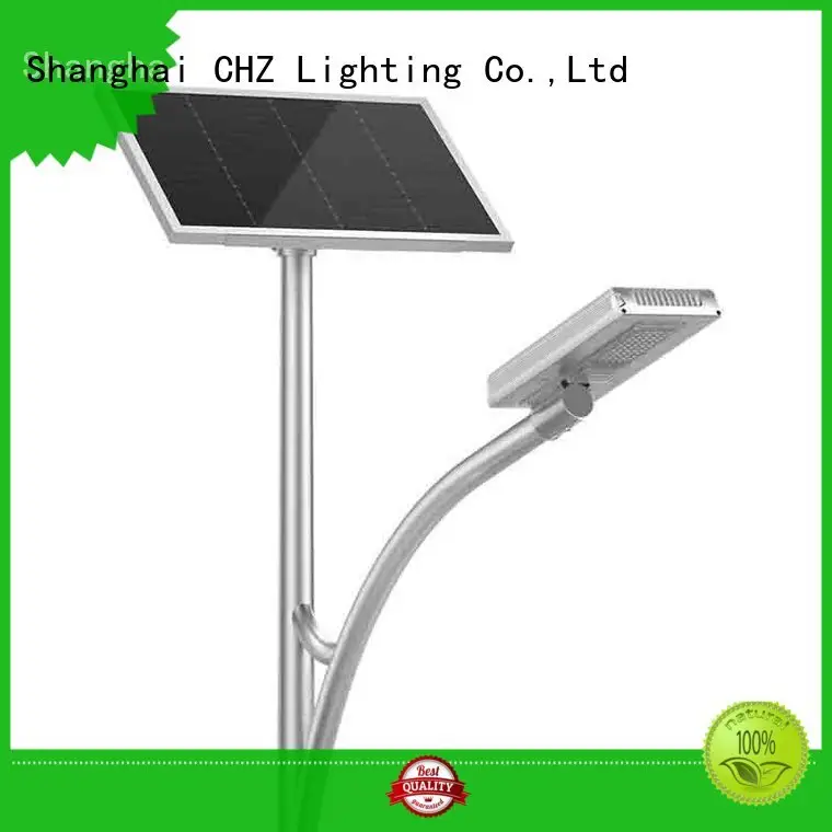 CHZ solar powered led street lights wholesale for mountainous 1