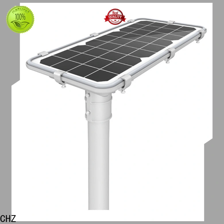 CHZ best all in one solar street lights best manufacturer for school 1