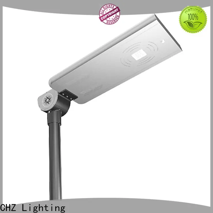 CHZ solar street lights for sale inquire now for park road 1