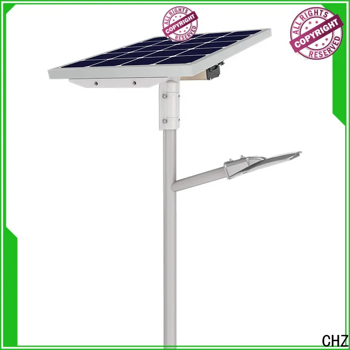 CHZ ENEC approved solar street lamp best manufacturer for remote area 1
