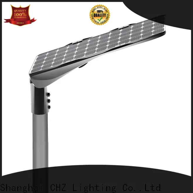 CHZ solar street light price list wholesale for mountainous 1
