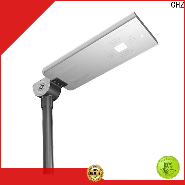 CHZ stable 100w solar street light manufacturer for road 1