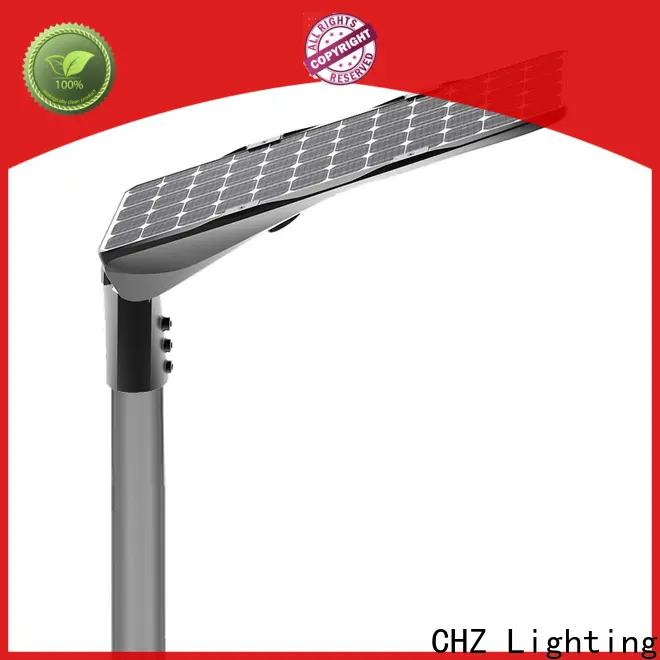 CHZ promotional solar led street light all in one supplier for school 1