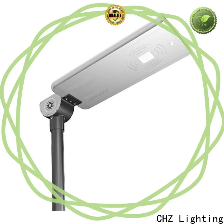 CHZ approved best solar street lighting company for promotion 1