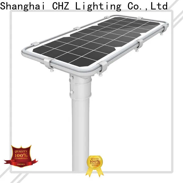 CHZ ENEC approved solar powered outdoor street lights manufacturer bulk buy 1