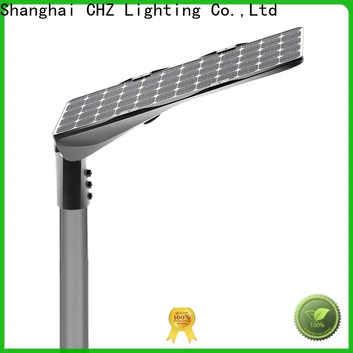 CHZ solar street light integrated with good price for school 1