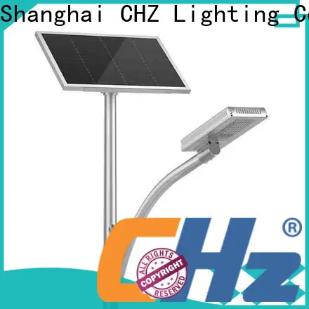 CHZ solar powered street lights for sale best manufacturer for sale 1
