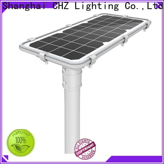 CHZ outdoor solar street lights wholesale for park road 1