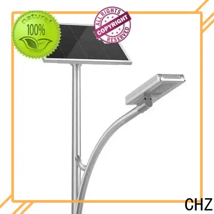 CHZ solar pole lights suppliers for remote area 1
