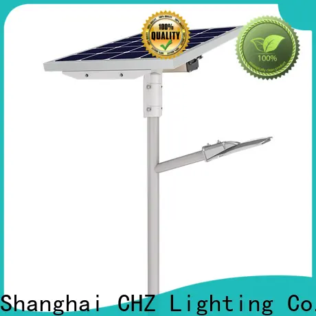 CHZ efficient solar powered street lights residential supply for promotion 1