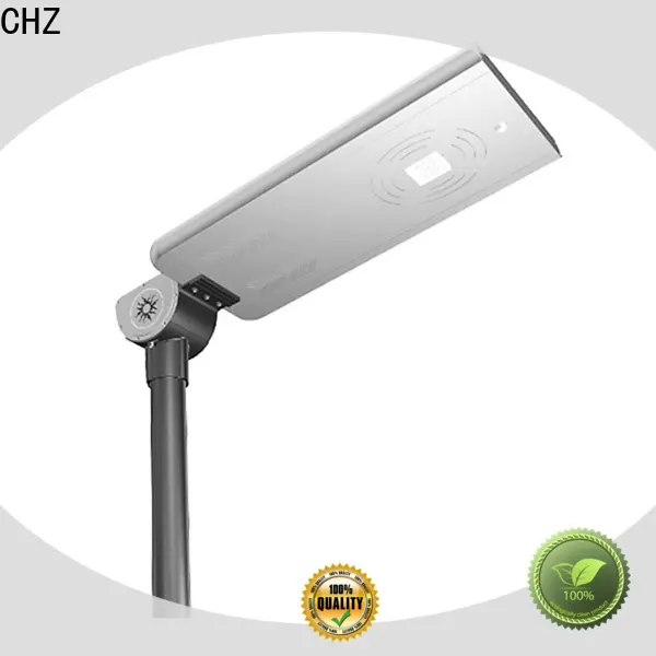 CHZ led solar street lamp company for school 1