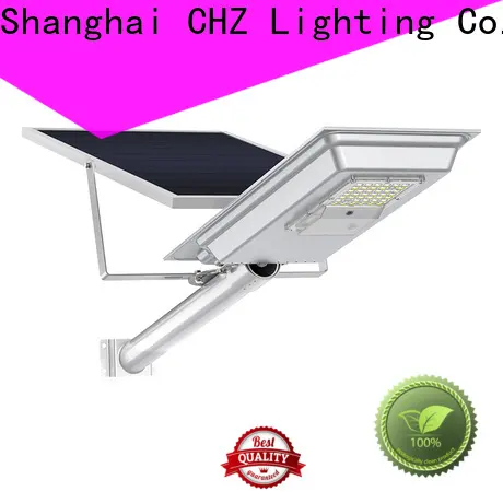 CHZ eco-friendly outdoor solar powered street lights best supplier bulk buy 1