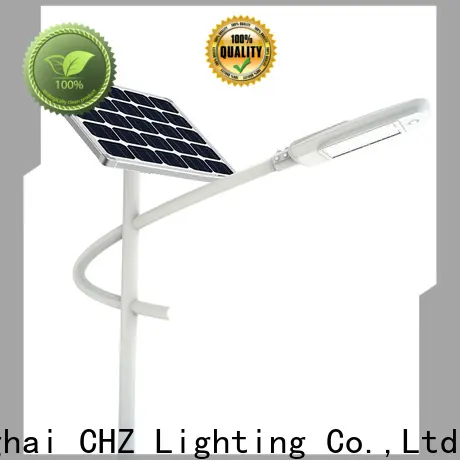 CHZ solar road lights best manufacturer for park road 1