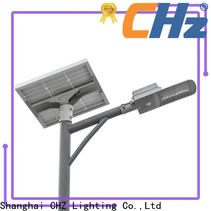 CHZ solar powered led street lights wholesale for sale 1